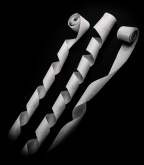 Серпантин бумажный 4см*20м белый