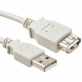 Кабель USB А "папа" - А "мама" 1 м