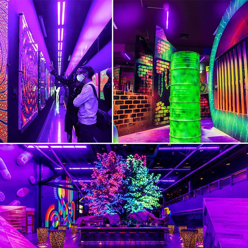 Ультрафиолетовый светильник PARTY MAKER UV LED BAR 40 светодиодов 36Вт