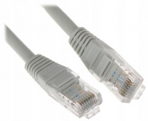 Кабель патч корд RJ45 "папа" - "папа" UTP 5E 15 м