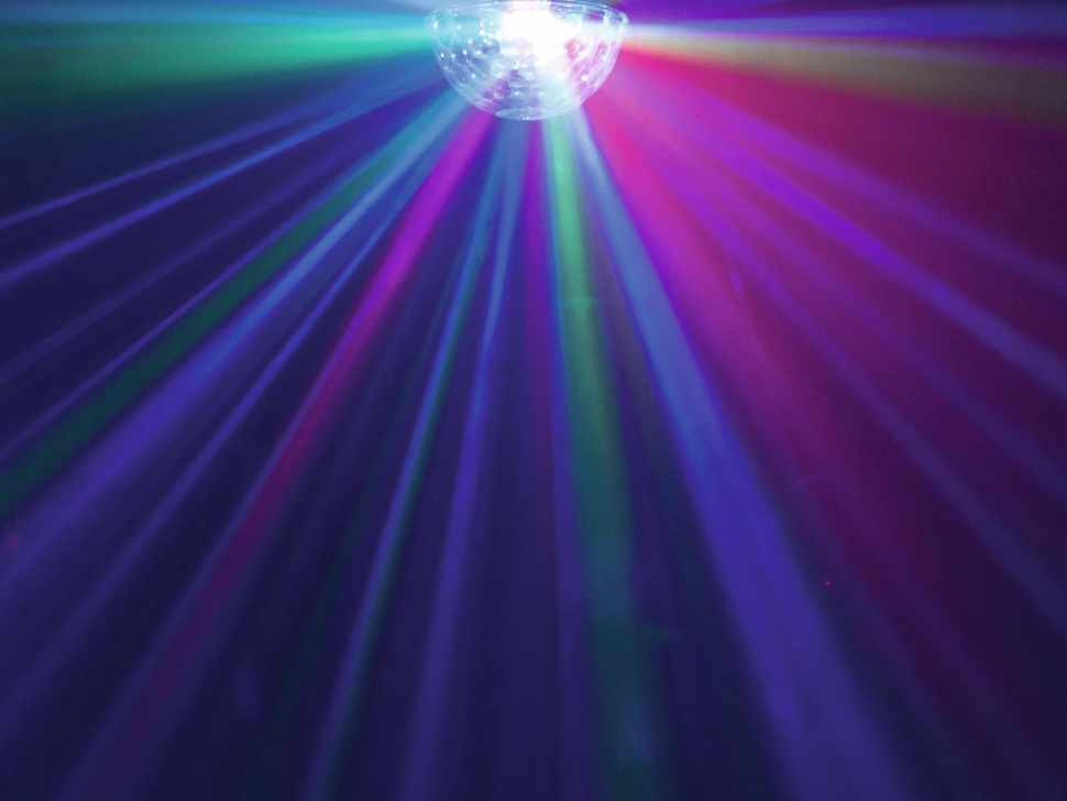 Светодиодный дискошар Eurolite LED BC-8 Beam Effect MP3