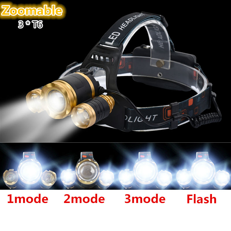 Налобный фонарь Boruit HL006 Zoom