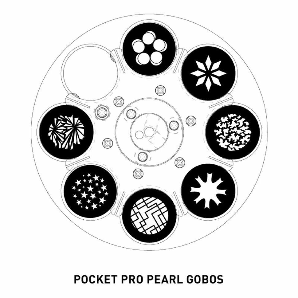 Вращающаяся голова American DJ POCKET PRO PEARL
