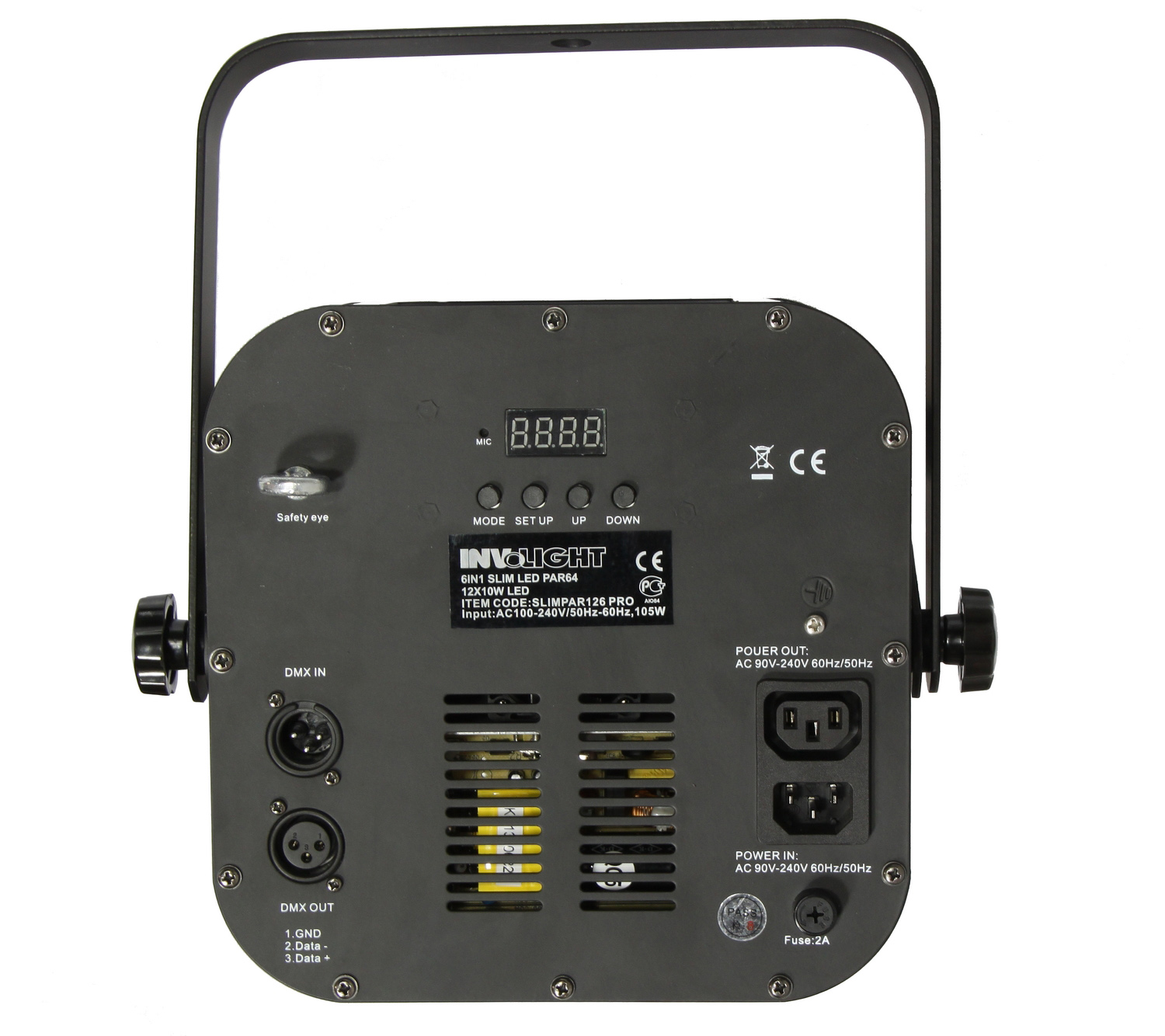 Прожектор INVOLIGHT SLIMPAR126PRO