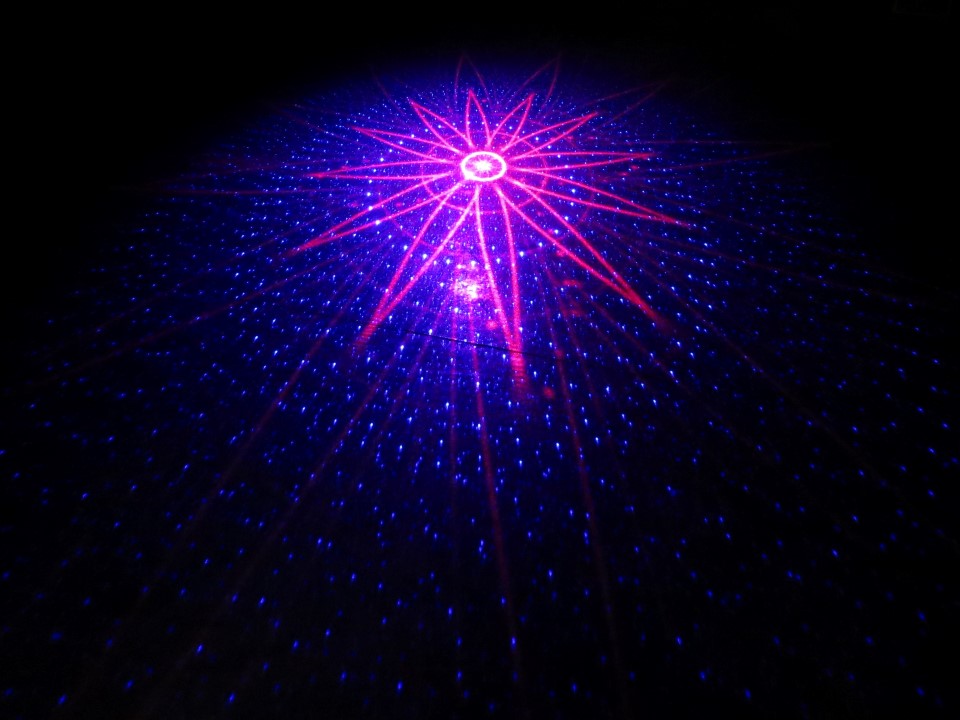 Уличная лазерная установка PartyMaker Garden RB Galaxy