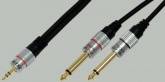 Кабель аудио Xtra Home Theatre 3.5 stereo Jack "папа" - 2x6.3 mono Jack "папа" 1.5 м