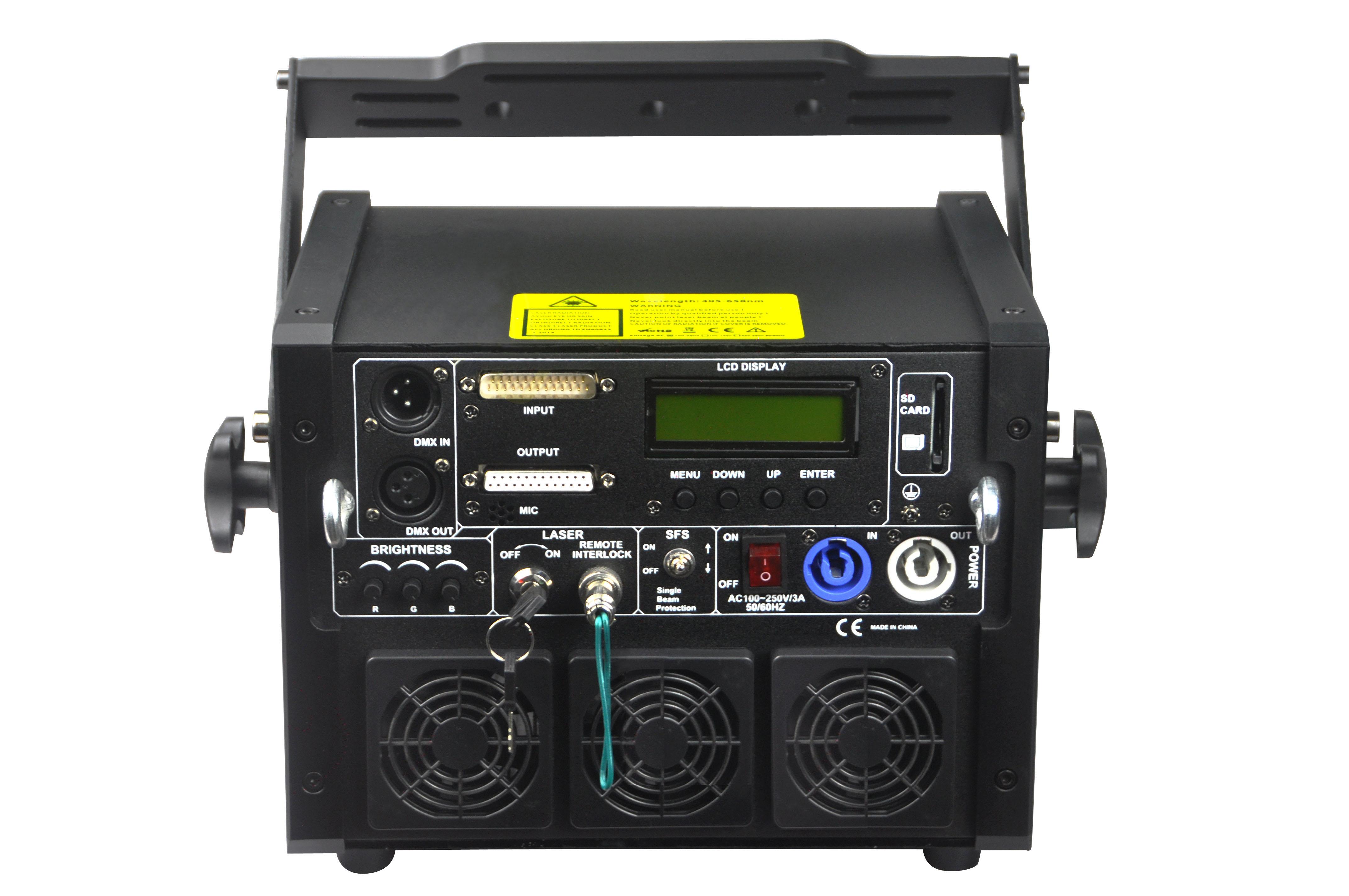 Анимационный лазерный проектор PartyMaker AH50RGB