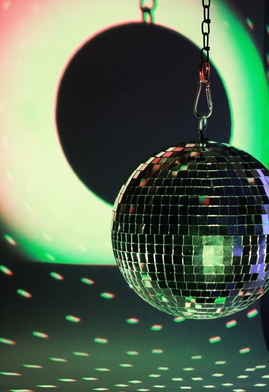 Зеркальный диско шар PartyMaker диаметр 30см серебро