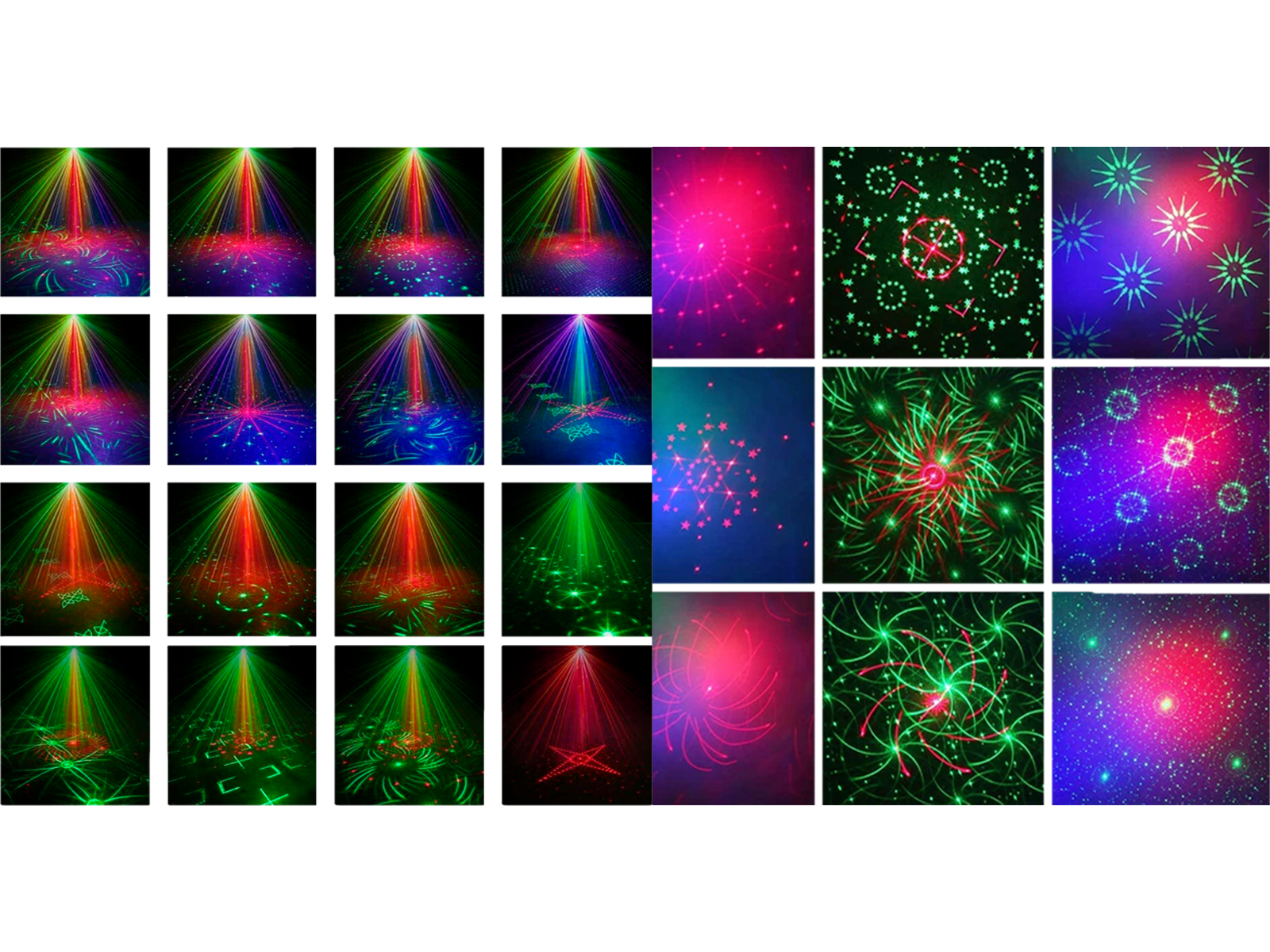 Лазерная проектор PartyMaker RG 2v1 LED 5w