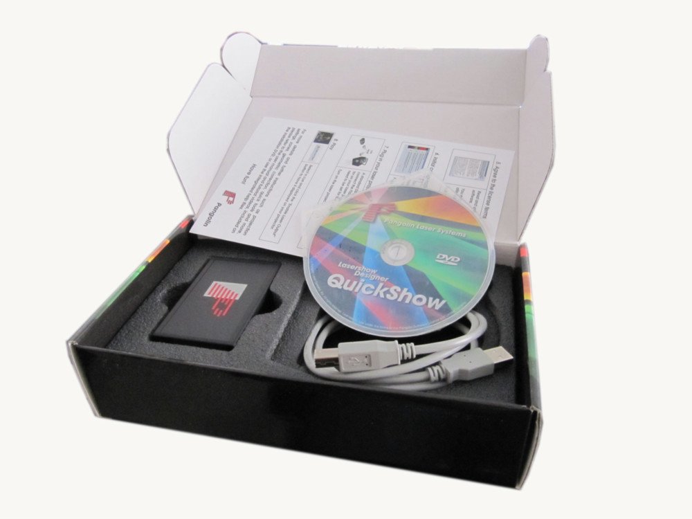 Контроллер ILDA Pangolin QuickShow FB3 с программой