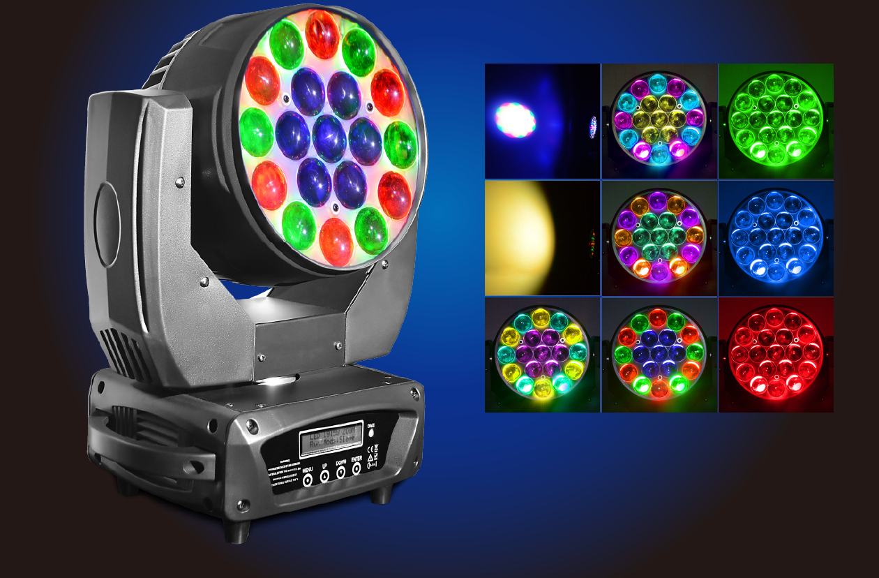 Вращающаяся голова INVOLIGHT LEDMH1915ZW