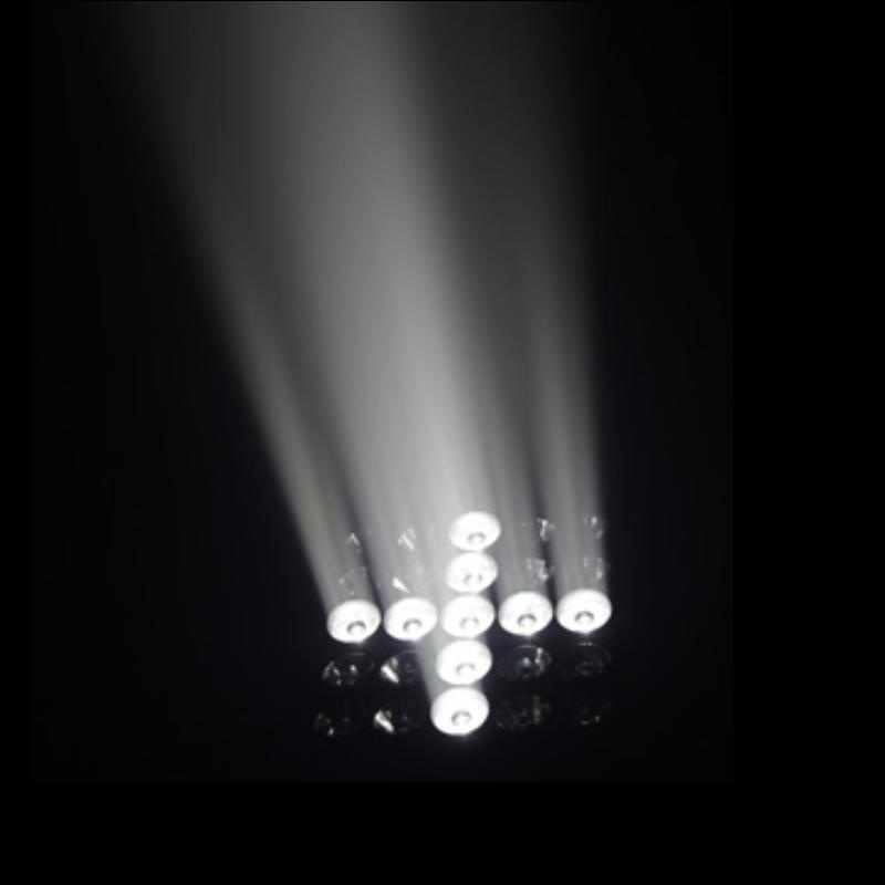 Вращающаяся голова Ross Binary Beam RGBW 25X10W