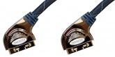 Кабель аудио видео Xtra Home Theatre SCART "папа" - SCART "папа" OD11 0.75 м