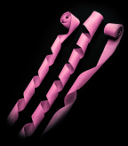 Серпантин бумажный 2см*10м розовый