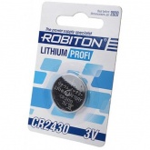 Батарейка таблетка ROBITON PROFI R-CR2430 1 шт.