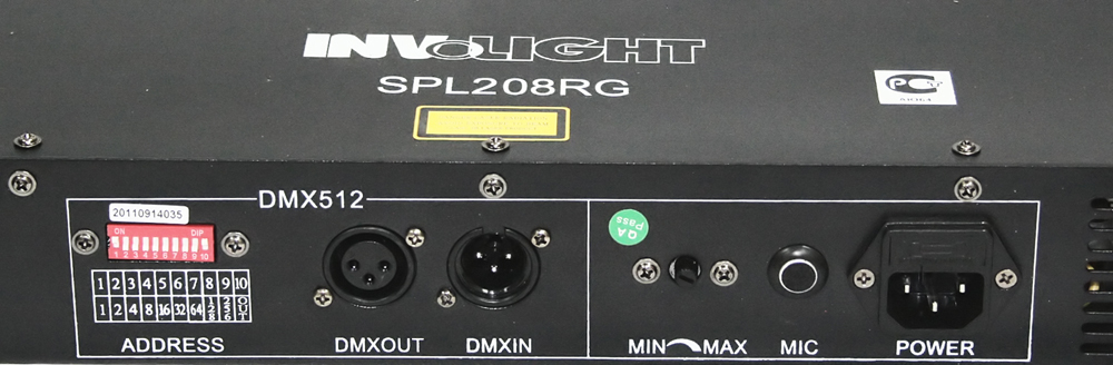 Лазерная цветомузыка INVOLIGHT SPL208RG