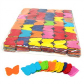 Конфетти бумажное Бабочки разноцветные 4,1см 1кг