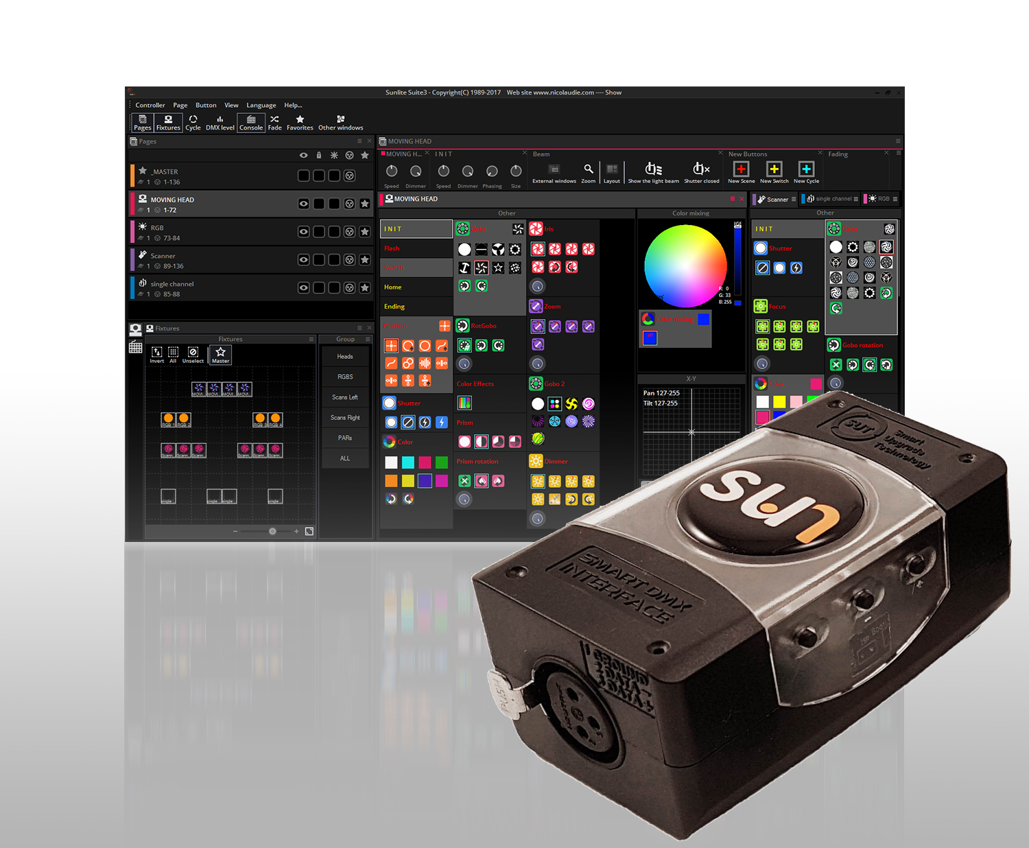 Контроллер DMX Sunlite BC