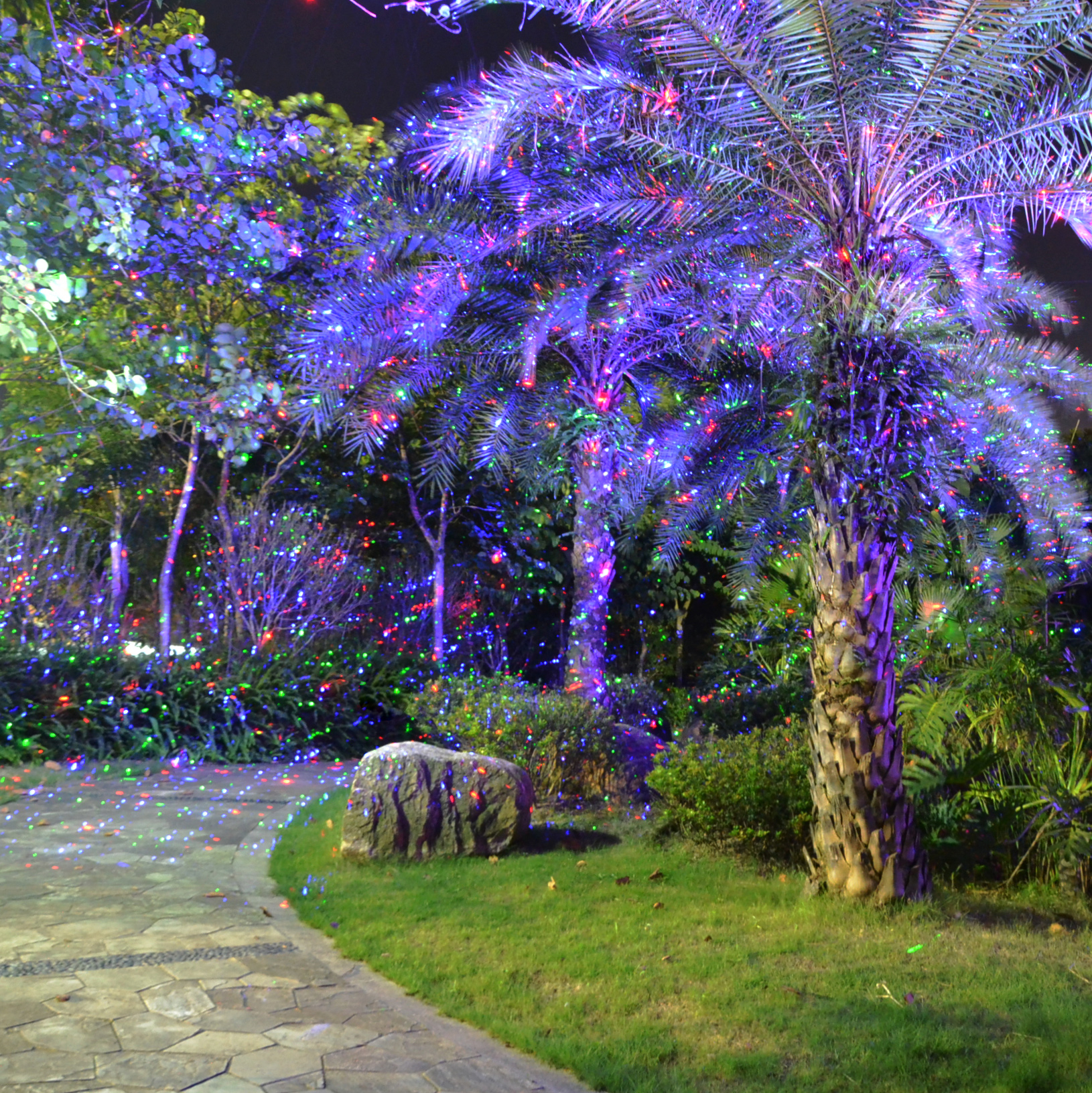 Уличная лазерная установка PartyMaker Garden RGB