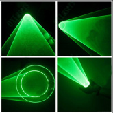Лазерная перчатка PartyMaker Rotable Light левая (зеленая)