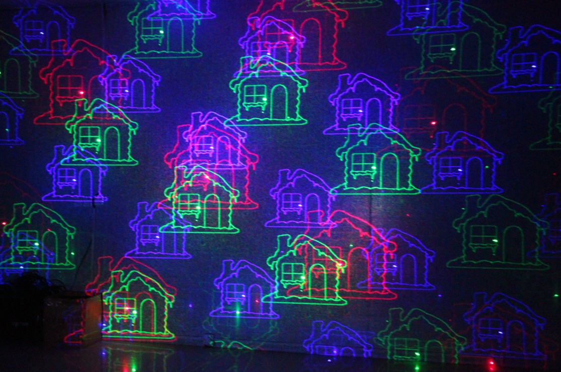 Уличная лазерная установка PartyMaker Garden Xmas RGB XL