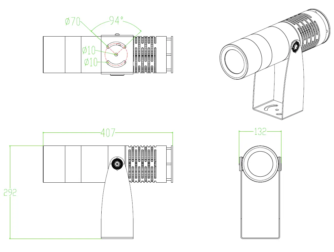 Светодиодный гобо проектор GoboPro X240