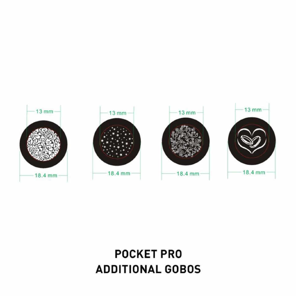 Вращающаяся голова American DJ POCKET PRO PEARL