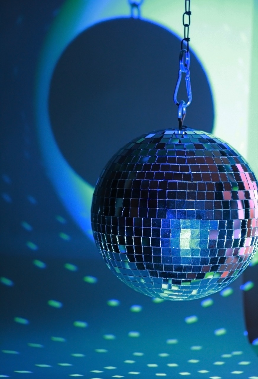 Зеркальный диско шар PartyMaker диаметр 30см серебро