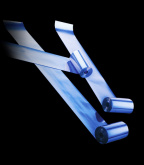 Серпантин металлизированный 4см*20м синий