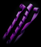 Серпантин бумажный 2,5см*20м фиолетовый