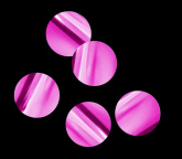 Конфетти металлизированное круги 4,1см розовые 1кг