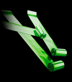 Серпантин металлизированный 4см*20м зеленый