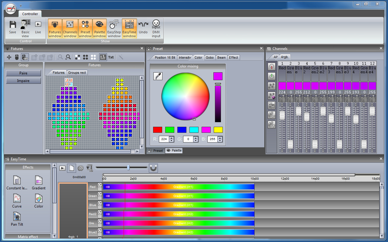 Контроллер DMX Sunlite Suite2-FC+