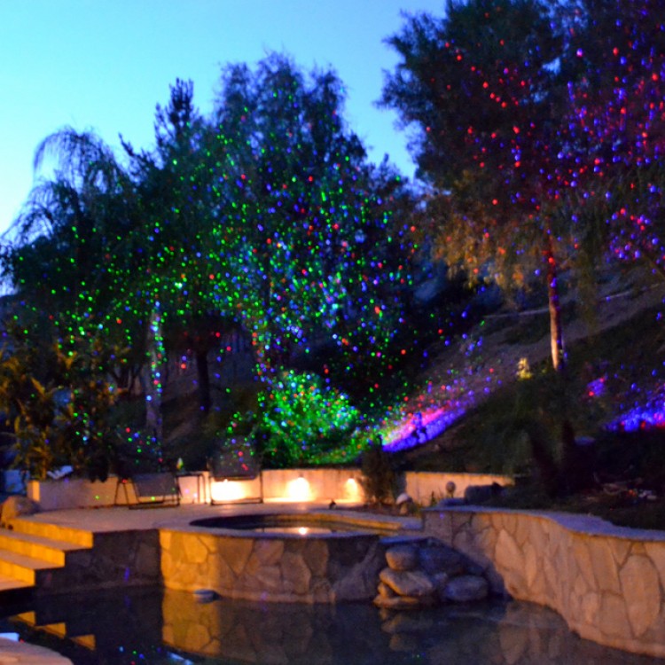Уличная лазерная подсветка PartyMaker Garden Flower RGB Music