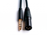 Аудиокабель балансный Jack 6.3 мм стерео/TRS папа– XLR папа 0.5 метра