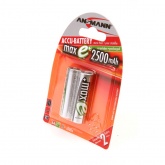 Аккумулятор Ansmann maxEplus AA 2500 мАч 1 шт.
