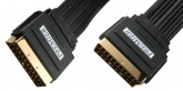 Кабель аудио видео Plastic Gold SCART "папа" - SCART "папа" шлейф 5 м