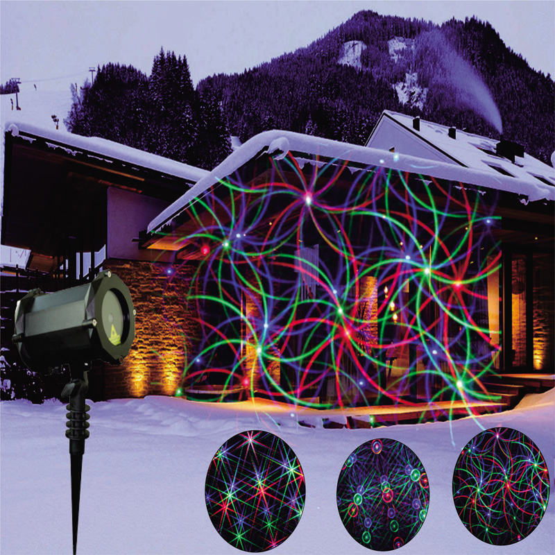 Уличная лазерная подсветка PartyMaker Garden Flower RGB 3D