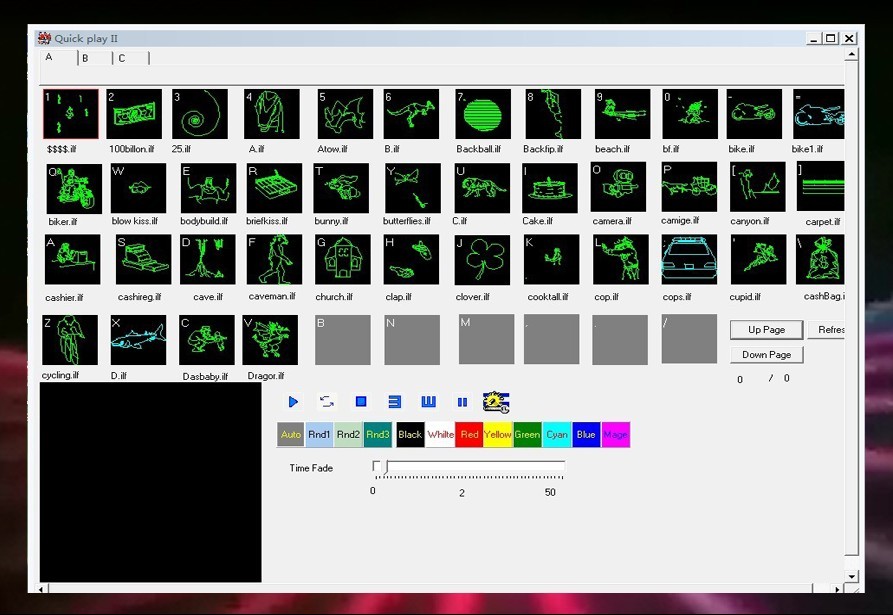 Программа с контроллером ILDA iShow 2.3