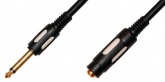 Кабель аудио Plastic Gold 6.3 mono Jack "папа" - 6.3 mono Jack "мама" 10 м