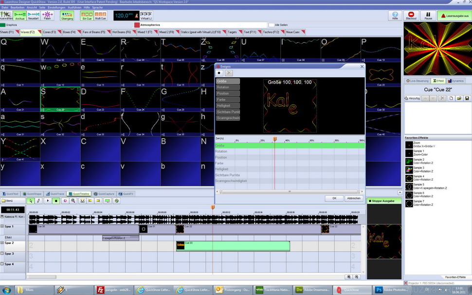 Контроллер ILDA Pangolin QuickShow FB3 с программой