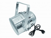 Прожектор Eurolite LED PAR-64 short, 10 mm, RGB LED, silver