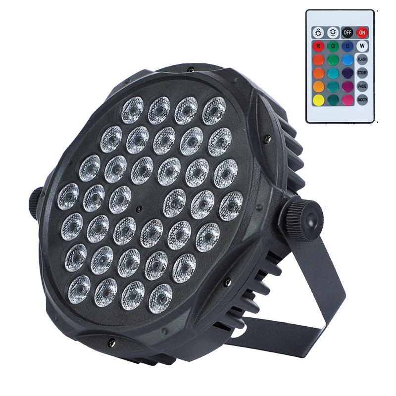 Супер тонкий светодиодный прожектор LEB PAR SLIM  RGB 36x3