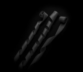 Серпантин бумажный 2,5см*20м черный