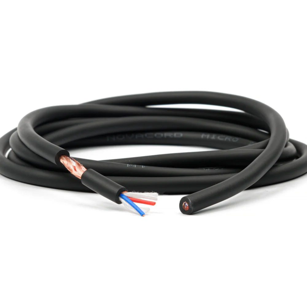 Микрофонный кабель c двойным экранированием без разъемов 100 метров