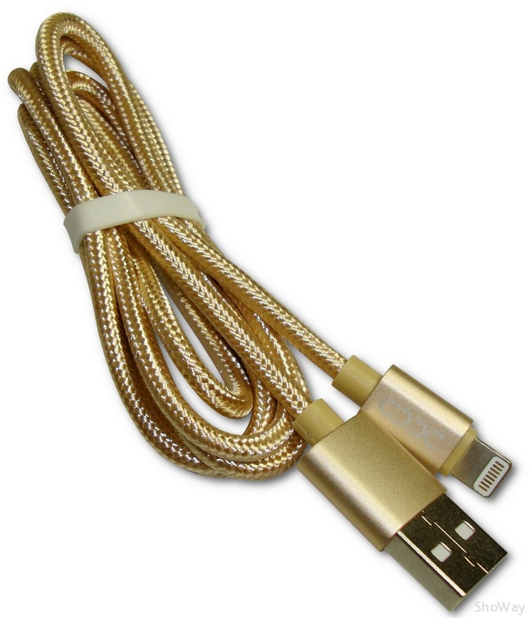 Кабель USB А "папа" - Lighting "папа" для IPhone 5/6/7, 1 м