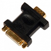 Переходник Plastic Gold VGA "мама" - DVI "папа"