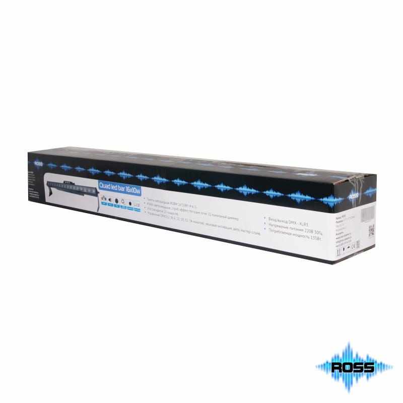 LED панель ROSS QUAD LED BAR 16X10W