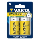Батарейка VARTA SUPERLIFE R20 1 шт.