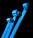 Серпантин металлизированный 2см*10м синий